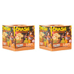 Crash Bandicoot Bandai Smash Box Surprise | 6cm Mystery Toy Blind Box Merchandise Surprise Toys For Girls And Boys Characters Collectable Figures (Pack of 2)