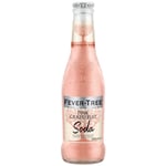 FEVER-TREE PINK GRAPEFRUIT SODA 24 X 200ML CARBONATED TONIC & SODA WATER