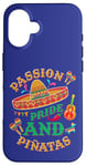 Coque pour iPhone 16 Passion, fierté et pinatas San Antonio Parade