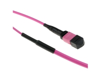 ACT 25 meter Multimode 50/125 OM4(OM3) polarity A fiber trunk cable with MTP/MPO female connectors