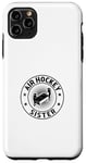 Coque pour iPhone 11 Pro Max Air Hockey Sister Air Hockey Joueur de Air Hockey