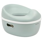 Nattou Pot 3en1 pour bébé, Pot + Tabouret + Siège de toilette pour enfants, Apprentissage facile de la propreté, Env. 34 cm, De 18 mois à 4 ans env., Care, ABS/EVA, Bleu