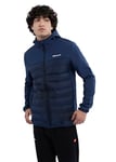 Ellesse Veste zippée Cassiano pour homme, bleu marine, taille XXL