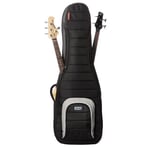 M80 Dual Electric Guitar Case Jet Black