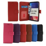 New Standcase Wallet LG V30S ThinQ (H930) Svart