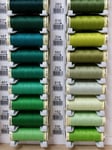 Gutermann Sew All Thread Polyester 100m Shades Of Green Hand And Machine Sewing