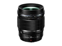 Olympus M. Zuiko Digital ED 25 mm 1:1.2 Pro Lens, Suitable for All MFT Cameras (Olympus OM-D & PEN Models, Panasonic G-Series), Black