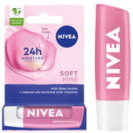 Nivea Soft Rose Protective Lipstick Moisturising Formula