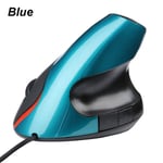 Vertical Mouse Gaming Mice Wrist Rest Blue