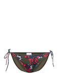 String Side Tie Bikini Print Swimwear Bikinis Bikini Bottoms Side-tie Bikinis Multi/patterned Calvin Klein