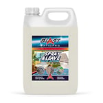 Spray & Leave Wet n Forget Rapid Action Outdoor Treatment | Moss, Mould, Mildew, Lichen, Algae Remover | Decking, Driveways, Rooftops, Path and Patio Cleaner - 5 Litre (Packaging may vary)