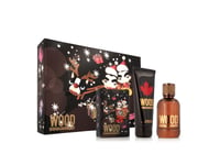 Bundle Dsquared2 Wood Pour Homme Edt 100Ml + Sg 100Ml + Card Holder