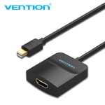 Câble compatible Vention Mini Displayport vers HDMI 4k 1080 Projecteur TV Convertisseur de port d'affichage pour Apple Macbook Air Pro, Mini Dp vers HDMI