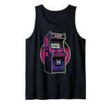 Retro Arcade Game, Arcade Game Machine Cabinet Video Gaming Tank Top