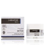 LABNATUR Naturel Excellence Crème Visage Detox 50 ML Bio, Noir, Standard