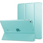 Tunt smart case speciellt designat för iPad Mini 5 tum 7.9, flexibel TPU cover med gummibeläggning, automatisk sömn/väckning och visning/skrivning Mint Green