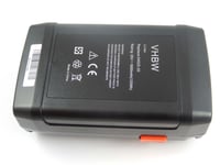 vhbw Li-Ion Batterie 5000mAh (25V) pour tondeuse Gardena 380 LI, 380LI, 4025-20 comme 8838, 04025-20.