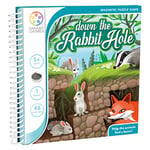 Smart Games - Down the Rabbit Hole, Magnetic Puzzle Game with 48 Challenges, 5+ Years