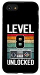 iPhone SE (2020) / 7 / 8 Level 8 Unlocked 8 Year Old Gamers 8th Birthday Gaming Case