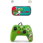 PowerA Étui Mince pour Nintendo Switch – Go Yoshi & Manette Filaire pour Nintendo Switch de Yoshi