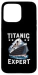 Coque pour iPhone 15 Pro Max Titanic Expert – White Starline RMS Titanic Garçons Filles