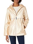 Charles River Apparel Women's New Englander Wind & Waterproof Rain Jacket Raincoats, Champagne/Floral, XXL