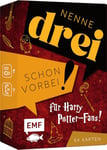 Edition Michael Fischer- Nenne DREI-Schon vorbei Cartes : nommez Trois-déjà terminé pour Les Fans de Harry Potter. Le Jeu de Mots Rapide avec Plus de 120 catégories Magiques à partir de 10 Ans, 34276