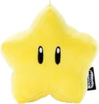 Mario Kart Star Plush Clip On Hanger Super Star Keychain 4" Stocking Filler