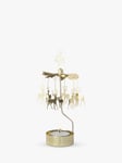 Pluto Produkter Reindeer Spinner Tealight Candle Holder, Gold