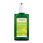 WELEDA - Déordorant Citrus spray efficacité - Formule 100% d'origine naturelle - Protection déodorante efficace - NATRUE* - Bio** - Vegan*** - 100ml