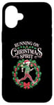 iPhone 16 Plus Running On Christmas Spirit Runners Case