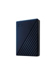 WD My Passport for Mac BK6C0060BBL - hard drive - 6 TB - USB 3.2 Gen 1 - Ulkoiset kovalevyt - 6TB - Sininen