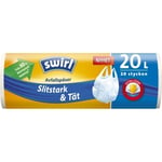 Swirl Avfallspåse med handtag 20L, 20-pack