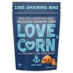 Love Corn Sea Salt Corn Snack 115g-6 Pack