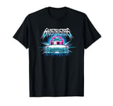 Ghostbusters: Afterlife Gothic Vintage Ecto-1 Color Pop Logo T-Shirt