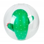 Airmyfun - Ballon Gonflable ø41 cm pour Piscine & Plage, Accessoire d'Eau - Design Cactus