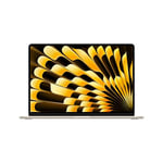 Apple 2024 Portable MacBook Air 15 Pouces avec Puce M3 : écran Liquid Retina 15,3 Pouces, 8 Go de mémoire unifiée, 512 Go de Stockage SSD, Clavier rétroéclairé, Touch ID. Lumière stellaire