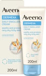 Aveeno Dermexa Daily Emollient Cream 1x 200ml, Emollient Cream Enriched with Oat