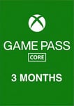 Xbox Game Pass Core 3 Month (Digital code) - Quick Despatch 24hr delivery