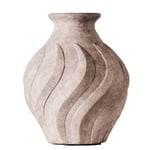 Swirl Vase Liten, Grå, Grå