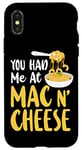 iPhone X/XS Mac And Cheese Girl You Had Me At Mac & Cheese Case