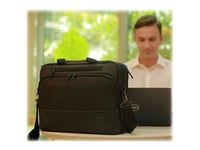 Dell Pro Briefcase 15 - Notebook-Väska - 15" - Svart Med Tryckt Hd Screen-Logo - För Inspiron 5590  Xps 15 7590