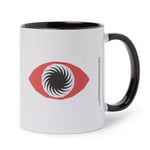 Hitchcock Vertigo Spiral Mug - Black