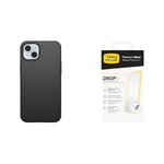 Otterbox Symmetry MagSafe Apple iPhone 15 Plus/iPhone 14 Plus - Black with Premium Tempered Glass Protector