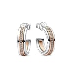 Pandora boucles d'oreilles 282737C01 boucles d'oreilles zirconia boucles d'oreilles