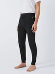 Ralph Lauren Waffle-Knit Sleep Joggers, Black