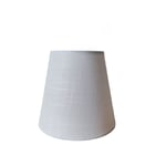 SHINING HOUSE 5.9" E14 Petit Abat-Jour Lustre en Tissu Applique Murale Abat-jour de Table,Blanc