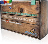 Prestige Cheese  Making  Kit -  around  the  World  in  20  Cheeses