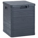 "Top" Boîte de rangement de jardin - Coffre de jardin d'extérieur JILI 90 L Anthracite,3,12 Kg