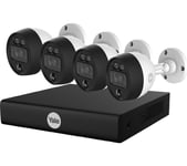 Yale YSV-4CSMD-8CK Smart Motion DVR CCTV Camera Kit - 4 Cameras, Black,White